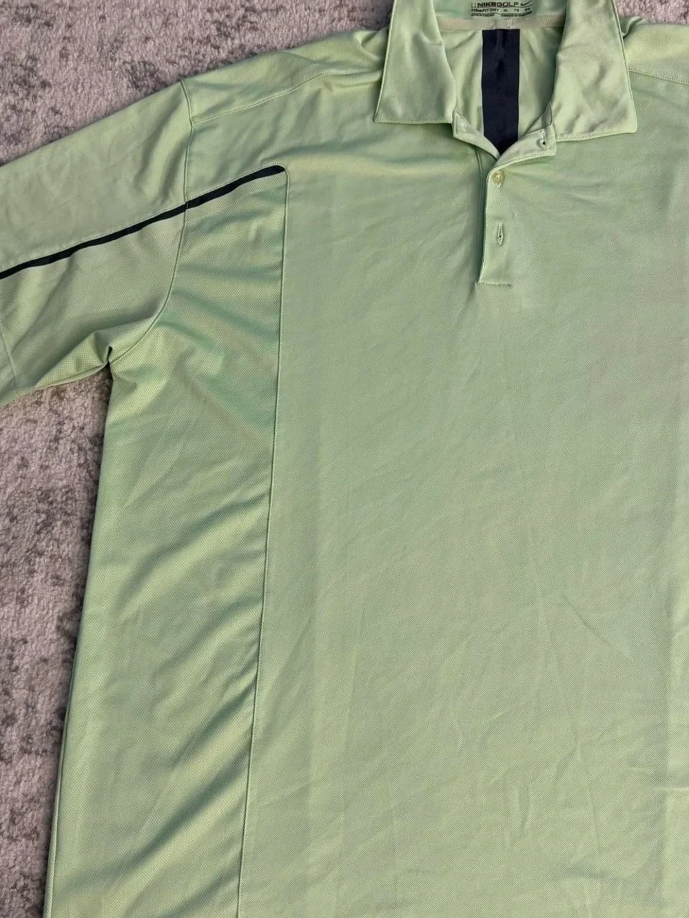 Nike Golf Nike Fit Dry Mint Green Golf Polo Size XL